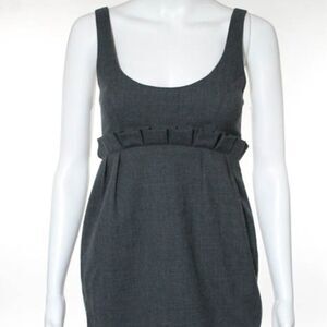 Robin Gray Wool Sleeveless Dress Sz. 0